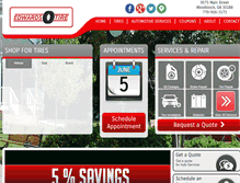 Tablet Screenshot of edwardstires.com